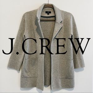 J. Crew Sweater Blazer - Gray